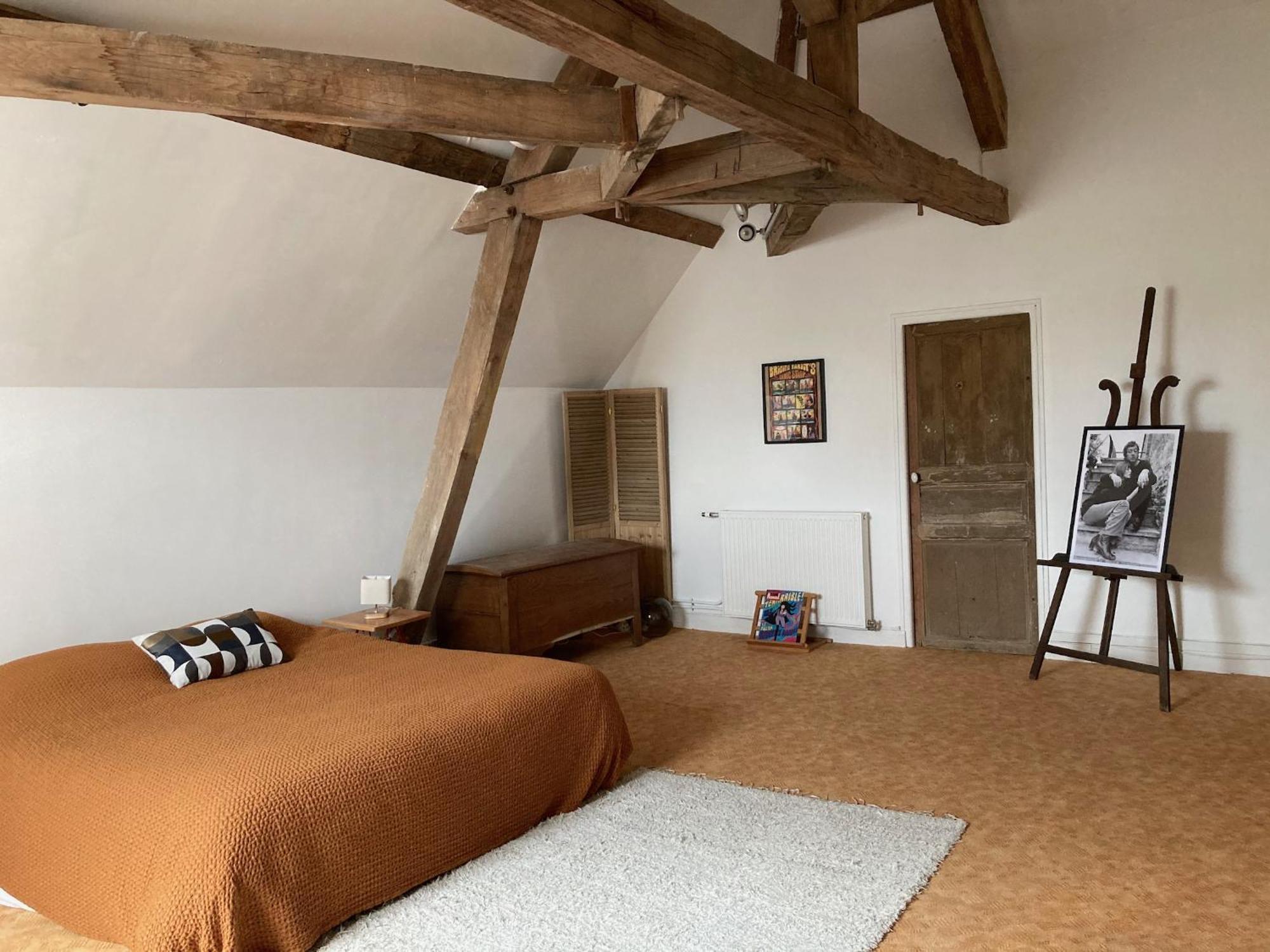 Maison D'Hotes La Doucelle Culture Et Bien-Etre Lignieres-Orgeres Szoba fotó